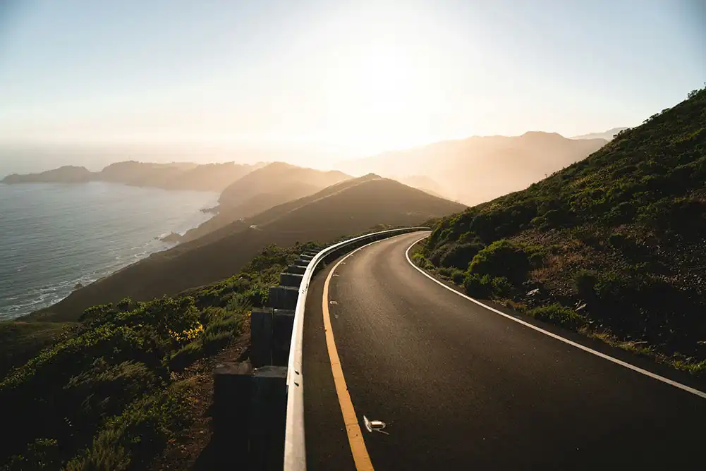 A california road